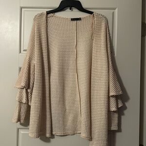 Cream cardigan